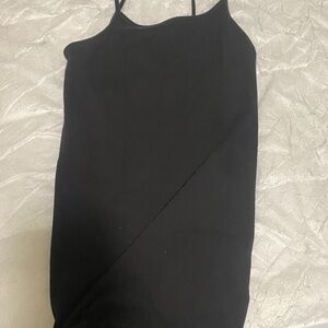 Black Spaghetti Strap Shirt